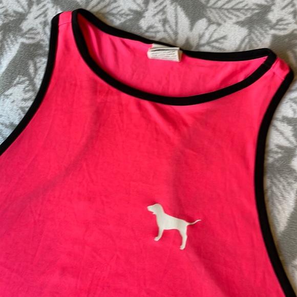 PINK muscle tee workout top - Picture 4 of 7
